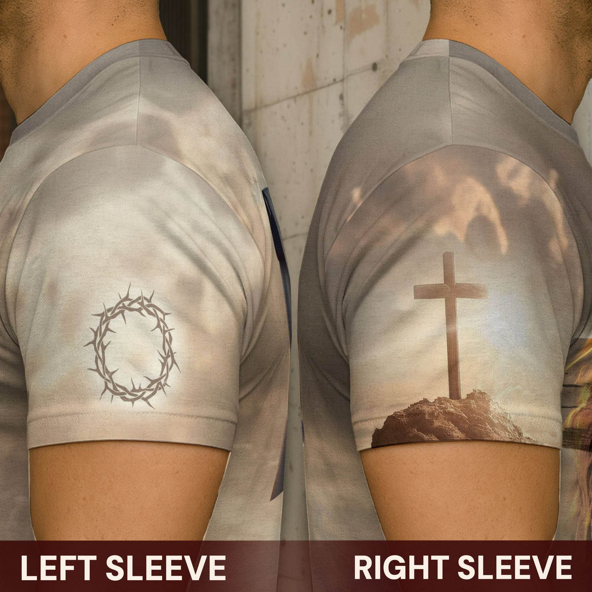 Lion of Judah & Cross “Yahweh The Great I Am” T-Shirt