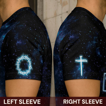 Jesus Is King The Lion And The Lamb On Heaven's Stair T-Shirt