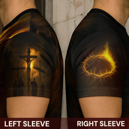 Trust In The Lord Crown of Thorns & Lion Christian T-Shirt