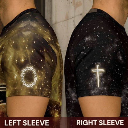 Jesus The Way The Truth The Life Cross Lion Lamb T-Shirt