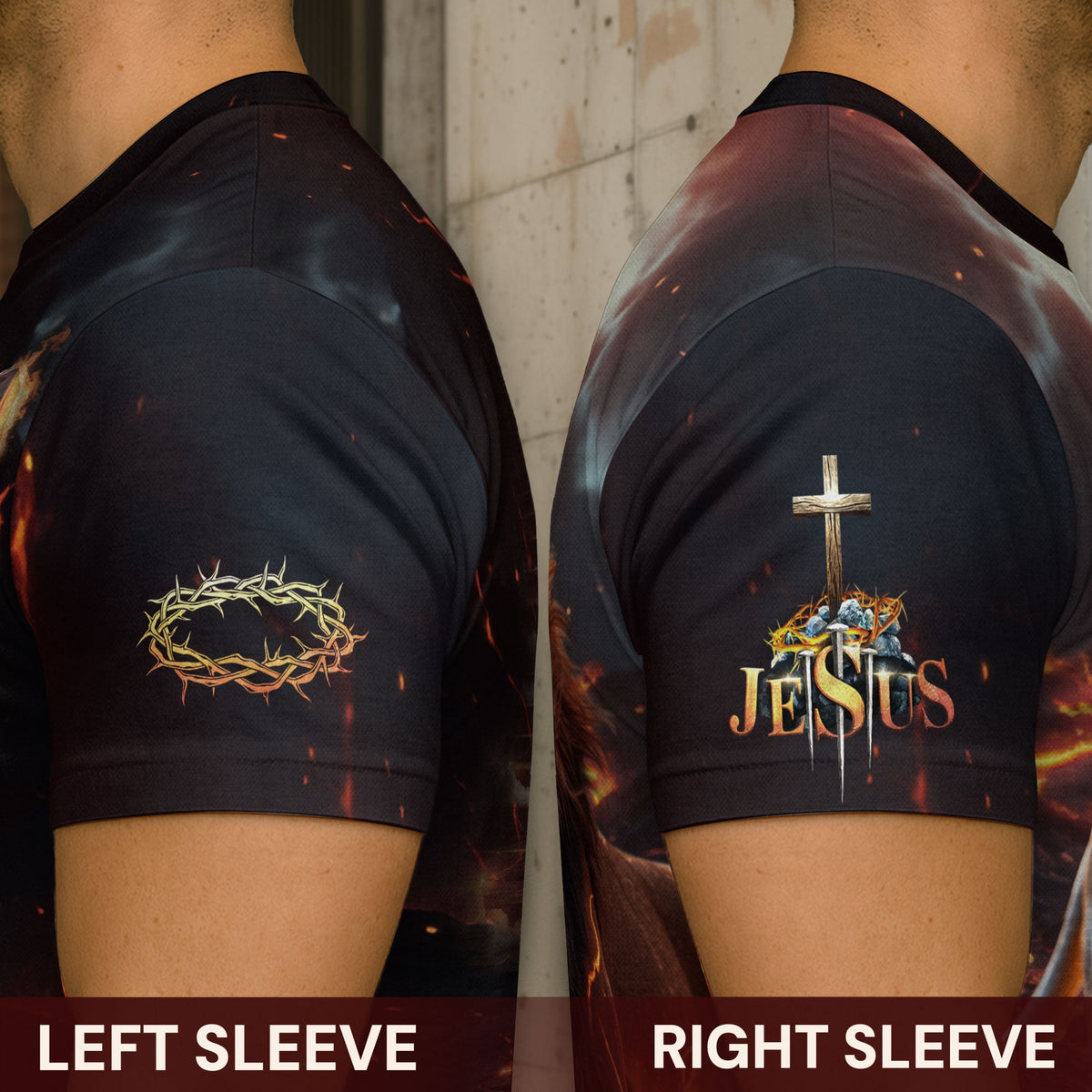 I Can’t But I Know A Guy Jesus Cross Lion Of Judah Fire Christian Faith T-Shirt