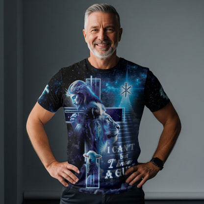 I Can't But The King Of The Cosmos Can Christian T-Shirt