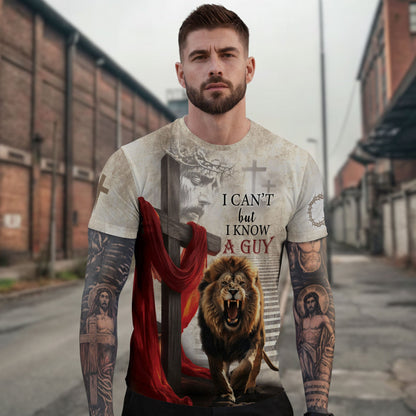 My Strength Is In The Guy I Know Fiery Cross T-Shirt