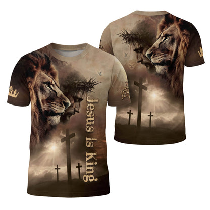 Jesus Is King Shirt – Bold Christian Graphic Tee