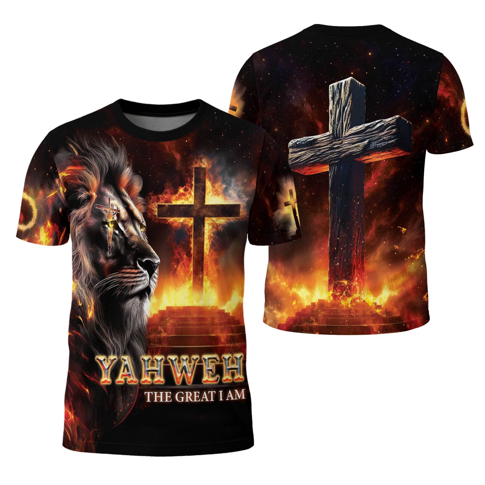 Yahweh Flame of Majesty T-Shirt