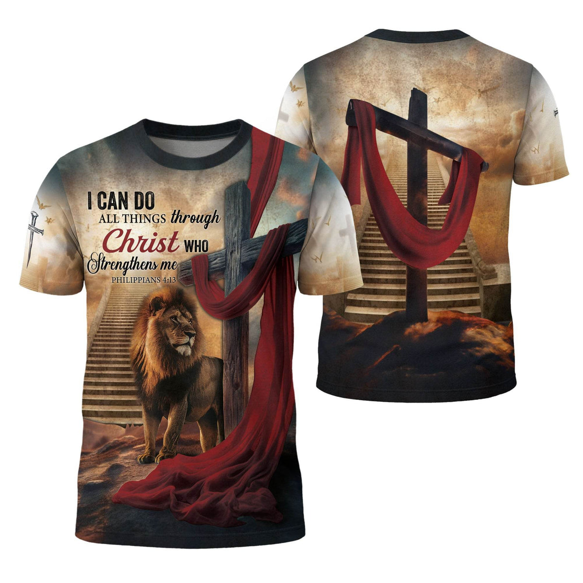I Can Do All Things Through Christ Philippians 4:13 T-Shirt