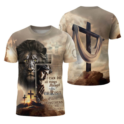 I Can Do All Things Through Christ Calvary Hills Faith T-Shirt