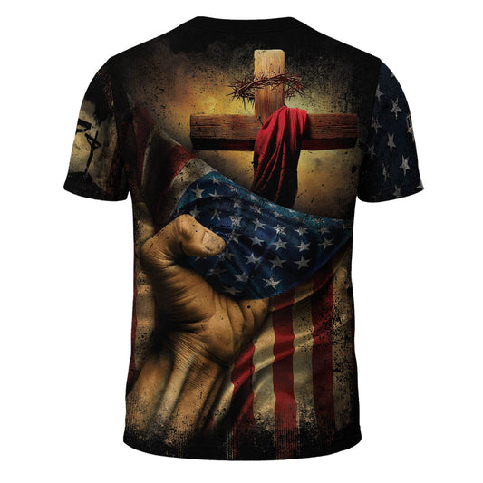 I Can’t But I Know A Guy – Patriotic Cross Christian T-shirt