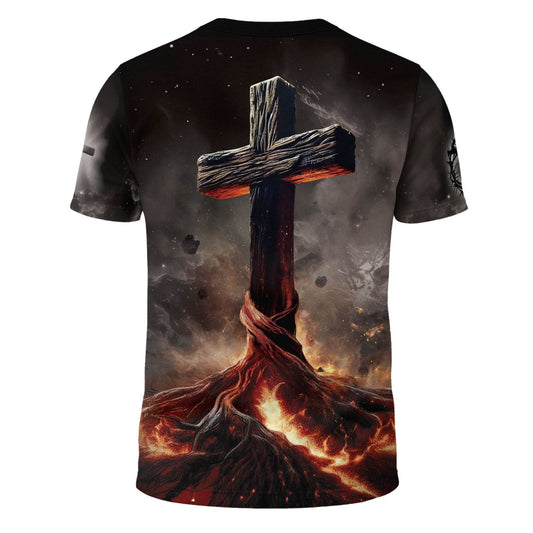An Unshakeable Faith Rooted In Christ Lion Religious T-Shirt