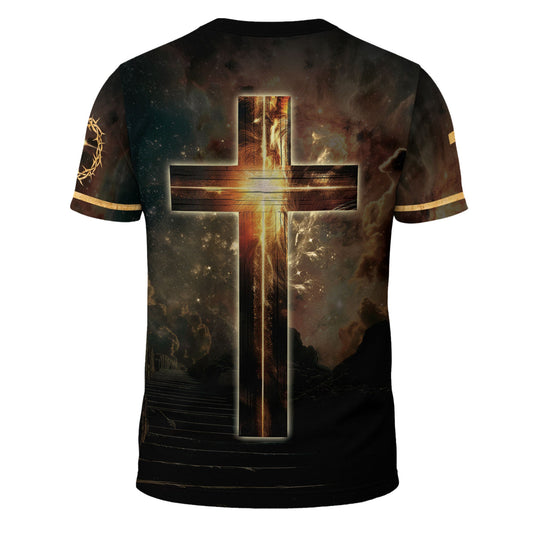 I Can't But He Can Fiery Lion Of Judah Christian Shirt