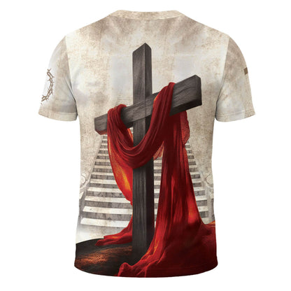 A Fiery Faith In The King "Believe" Religious T-Shirt