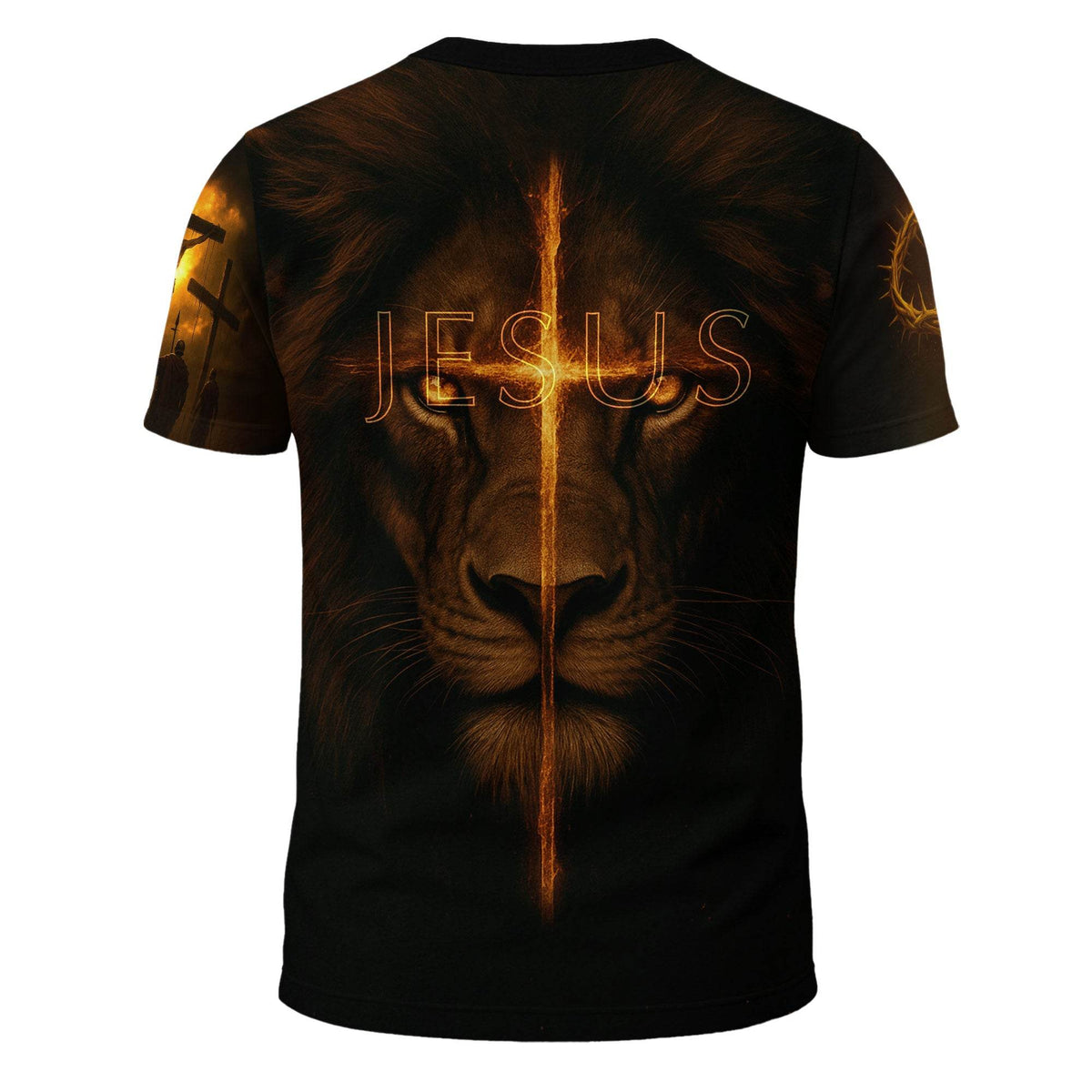 Trust In The Lord Crown of Thorns & Lion Christian T-Shirt