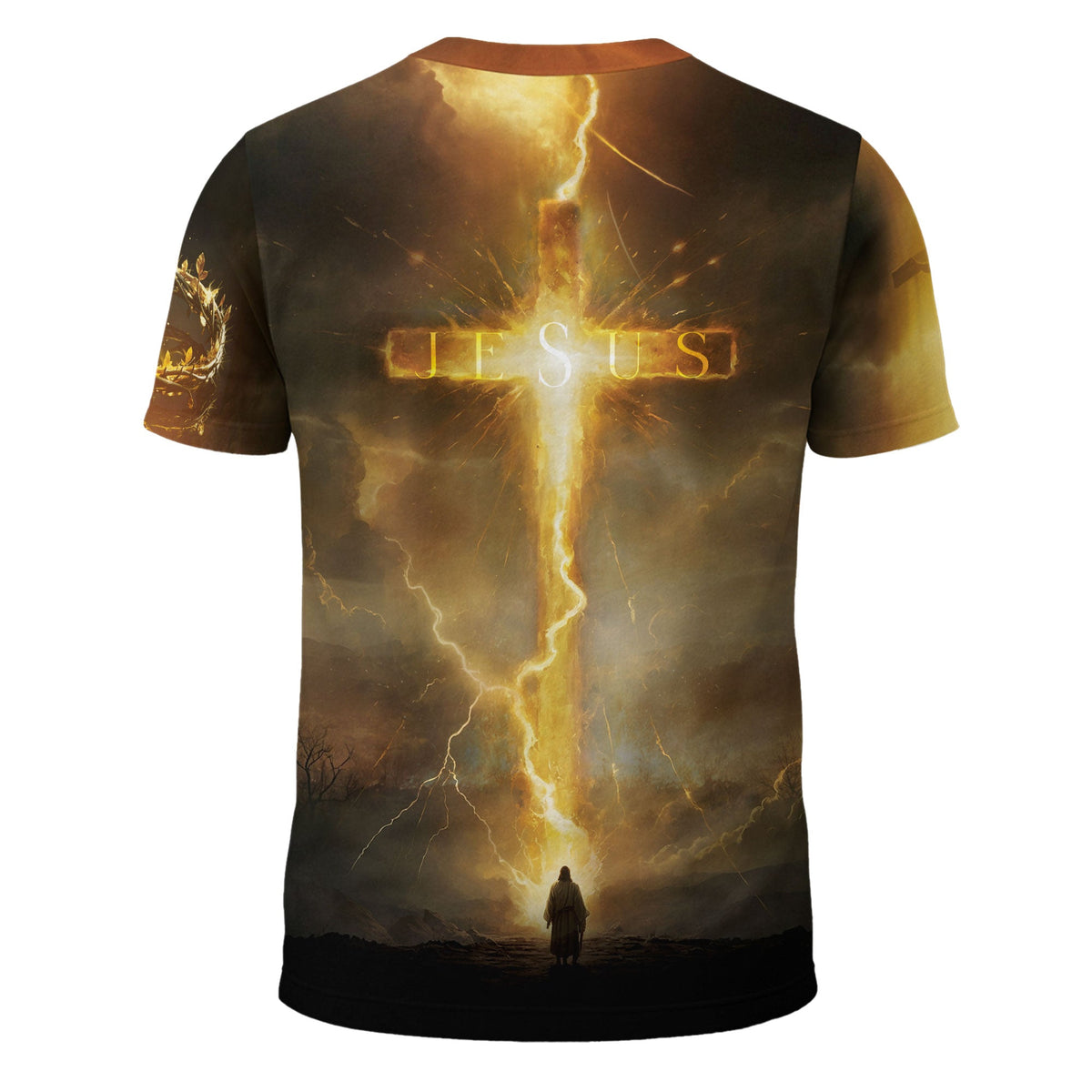 Faith Over Fear Lion & Dove Christian T-Shirt