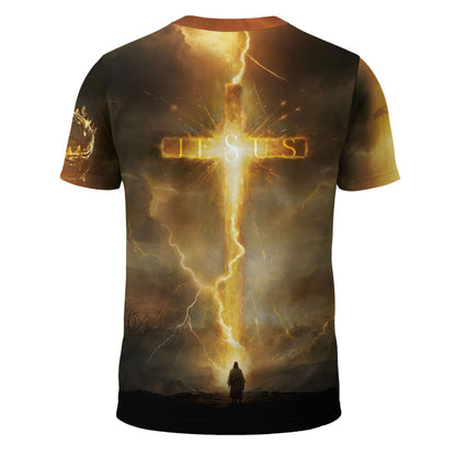 Faith Over Fear Lion & Dove Christian T-Shirt