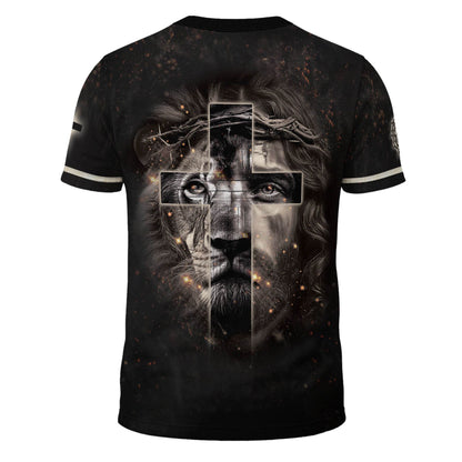 Jesus Lion Cross – The Way The Truth The Life T-Shirt
