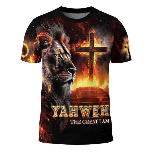 Yahweh Flame of Majesty T-Shirt