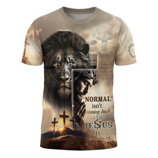 From Calvary's Cross He Is Coming Back Jesus T-Shirt