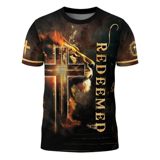 Redeemed By The Fire Of His Love Christian T-Shirt