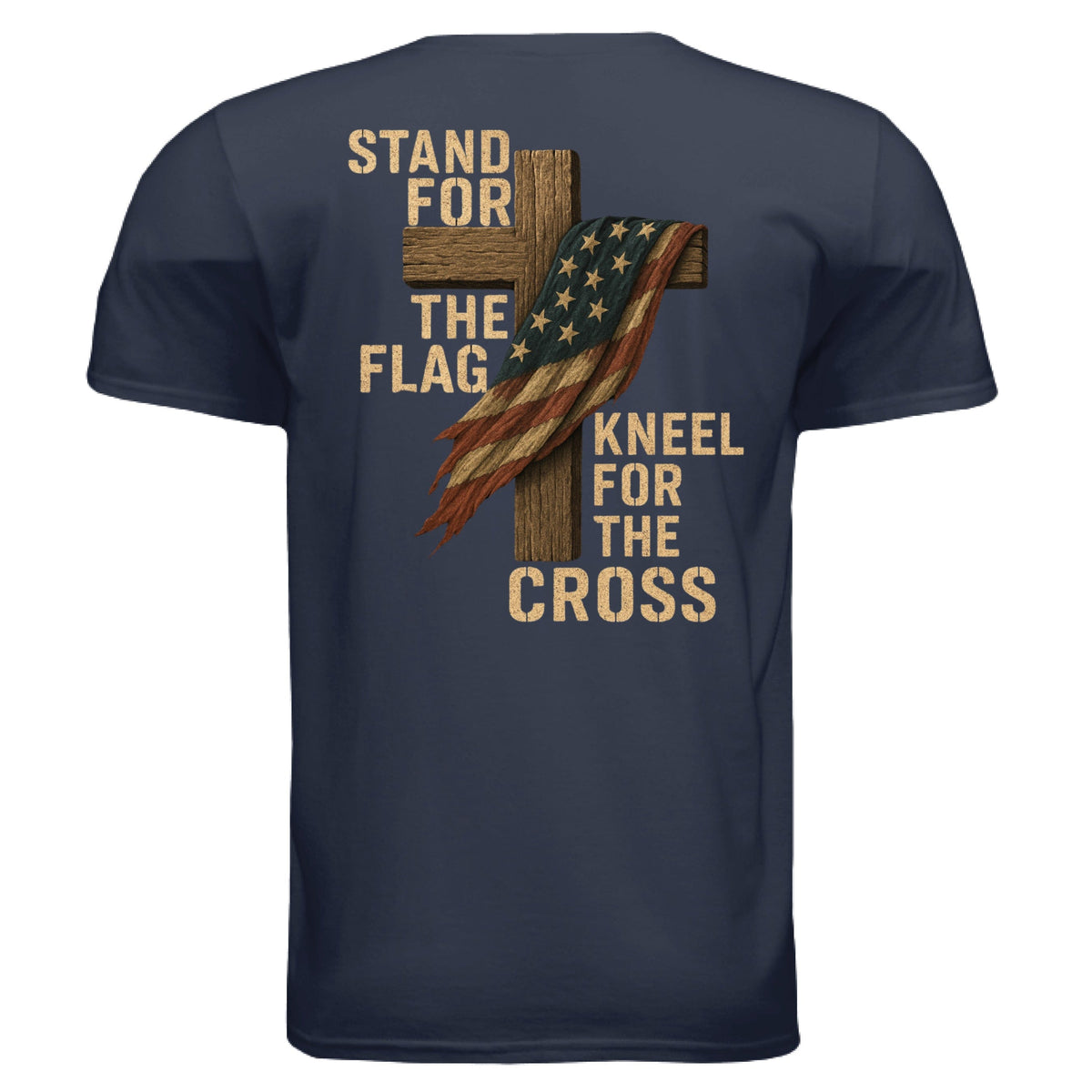 Stand For The Flag-Kneel For The Cross FB