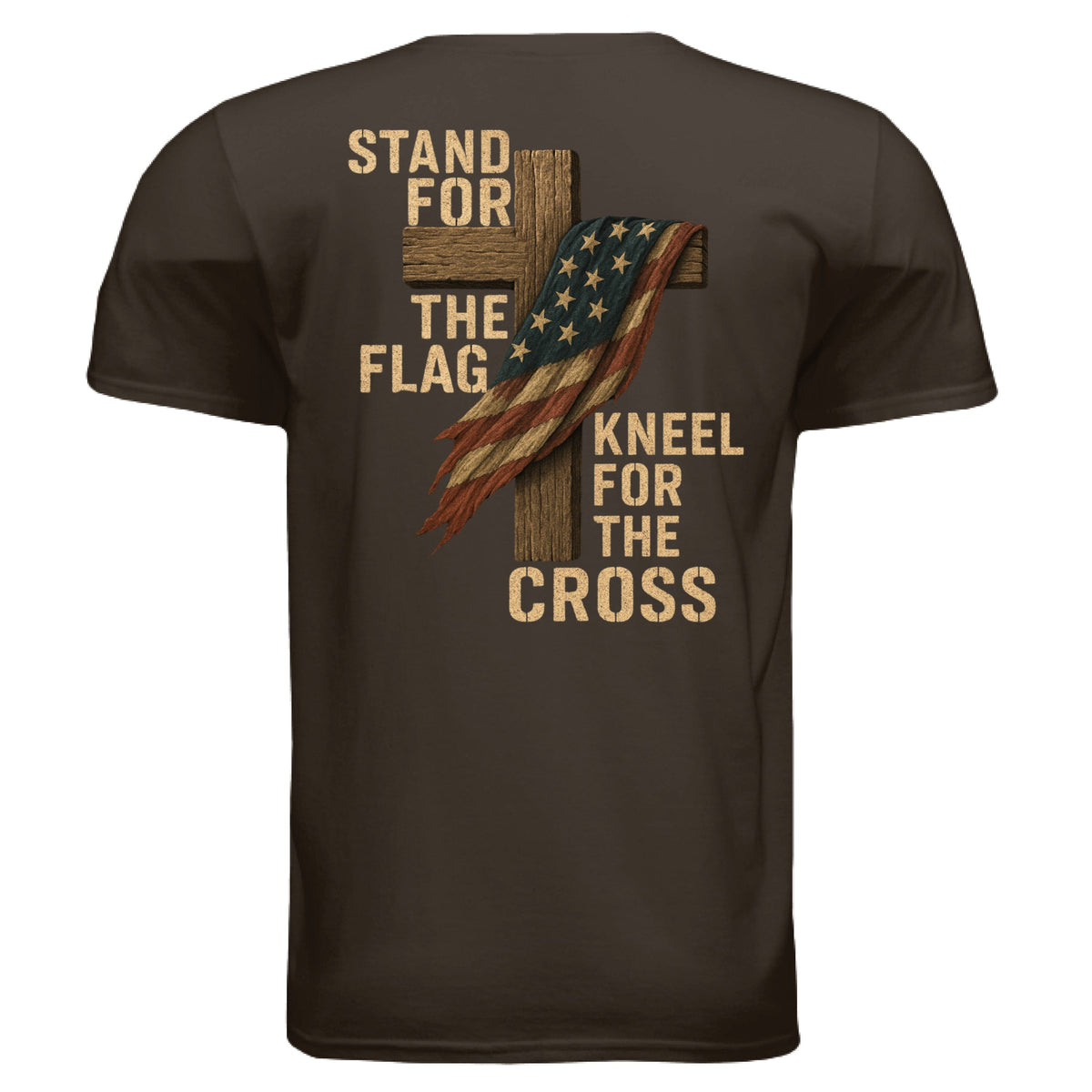 Stand For The Flag-Kneel For The Cross FB