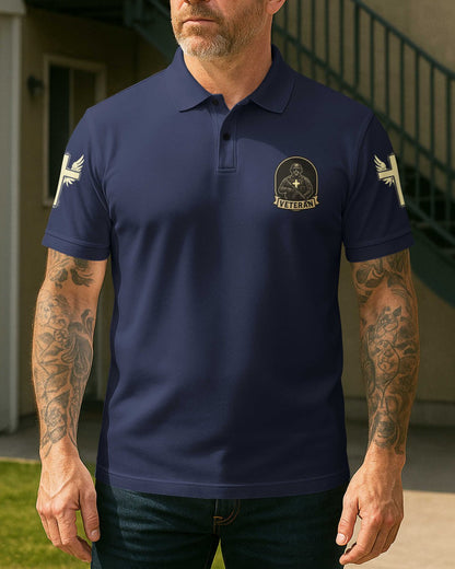 God Took The Strongest Americans Polo