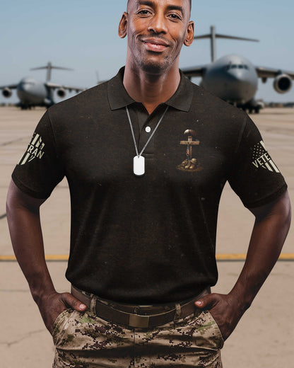 Veteran By Duty Christian By Choice Polo