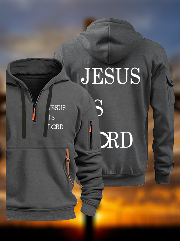 Jesus Is Lord Jesus God Christian Zipper Hoodies
