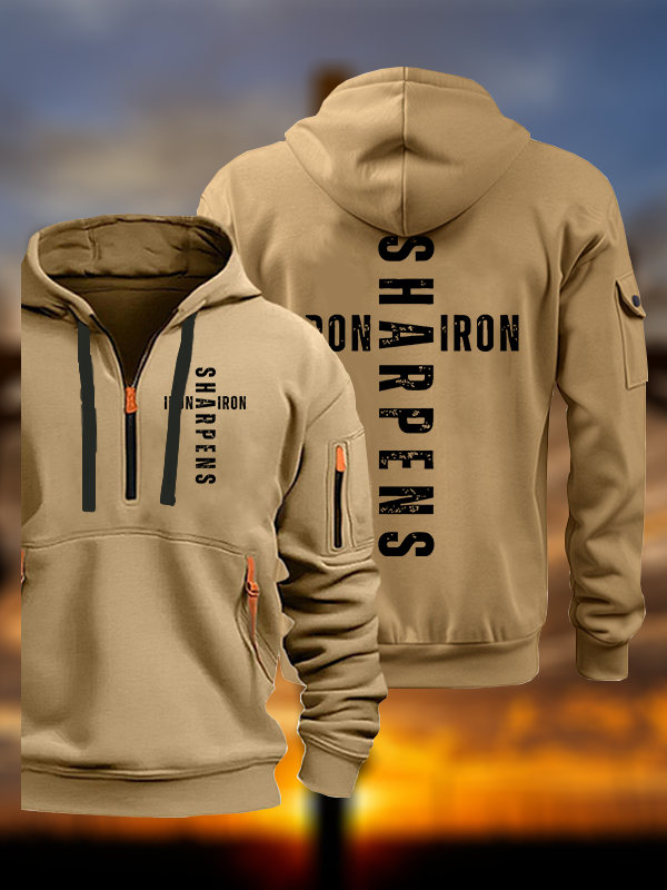 Iron Jesus God Christian Zipper Hoodies