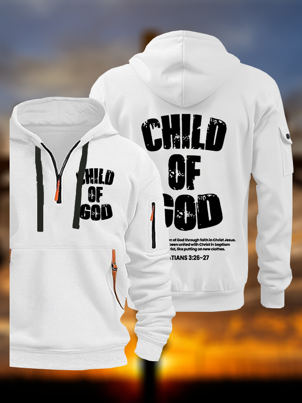 Child Of God Jesus God Christian Zipper Hoodies