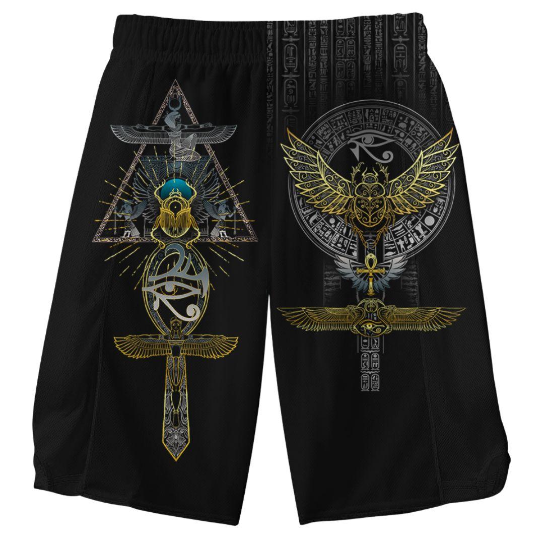 Egyptian Scarab Shorts