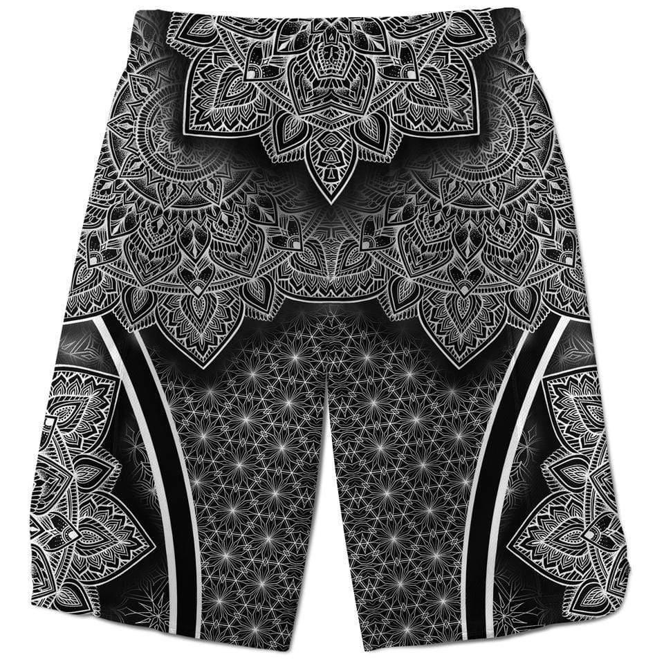 Blackout Mandala Shorts