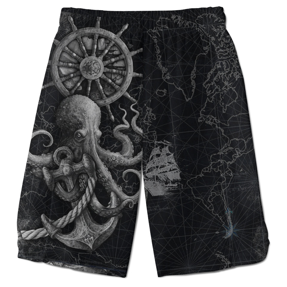 Black Beard Shorts