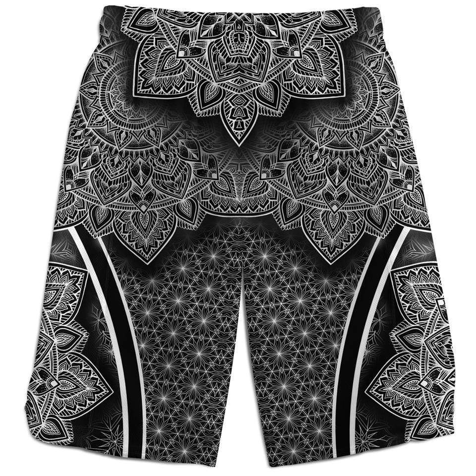 Blackout Mandala Shorts