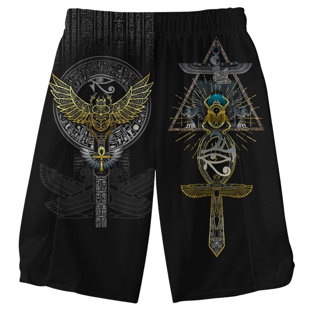 Egyptian Scarab Shorts