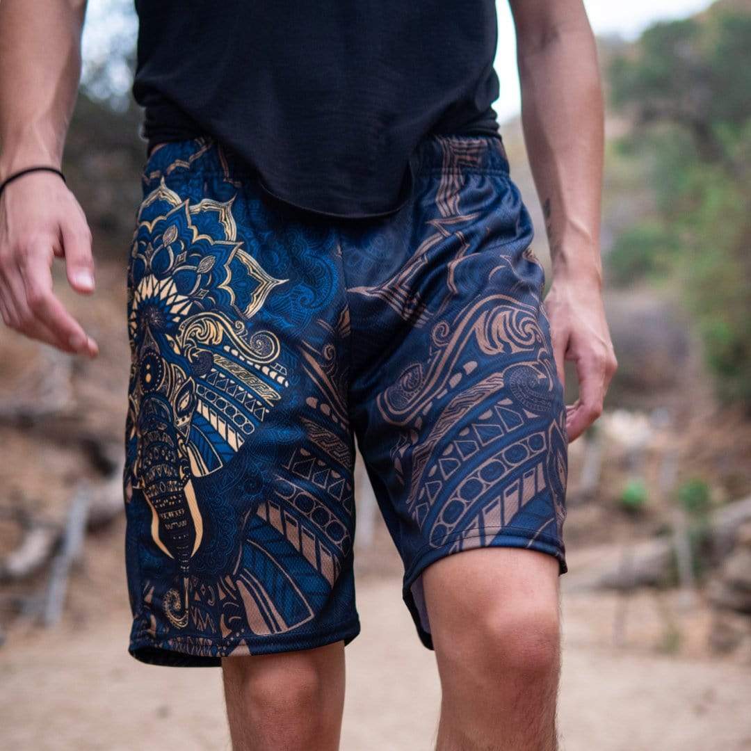 Elephant Mandala Shorts