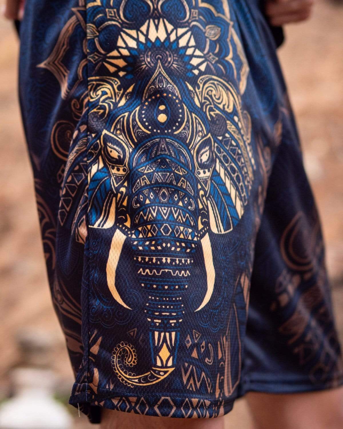 Elephant Mandala Shorts