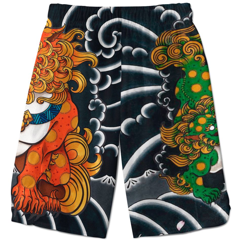 Fu Dog Shorts