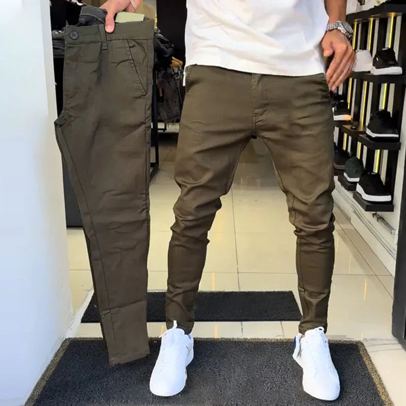 Men’s Slim Fit Casual Pants