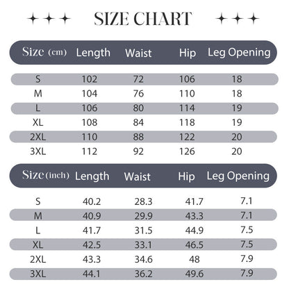 Men’s Elastic Waist Straight Leg Pants