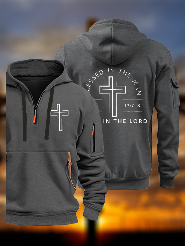 Trust In The Lord Jesus God Christian Zipper Hoodies