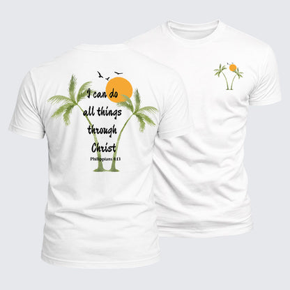 Luxe Mercerized Cotton Tee - Philippians 4:13