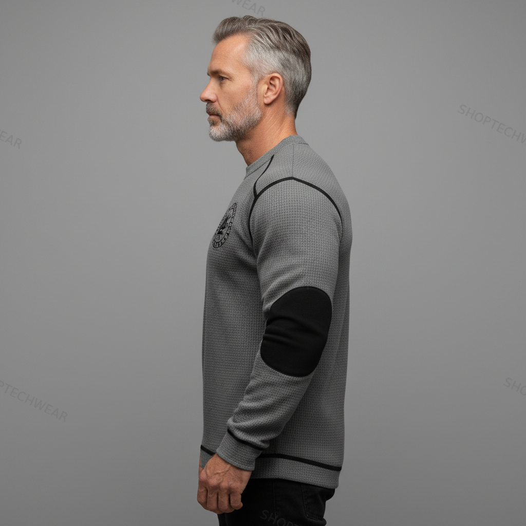 Nordic Viking Vegvísir 3D Print Casual Long-Sleeve Shirt