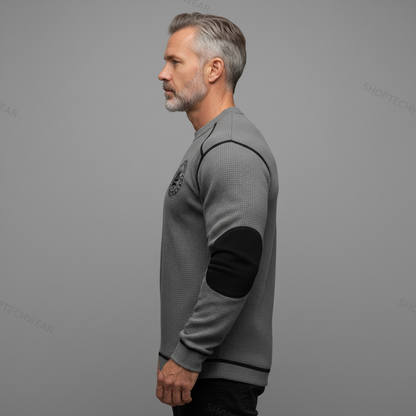 Nordic Viking Vegvísir 3D Print Casual Long-Sleeve Shirt