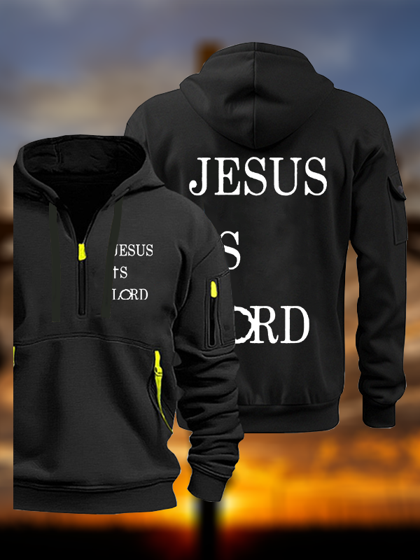 Jesus Is Lord Jesus God Christian Zipper Hoodies