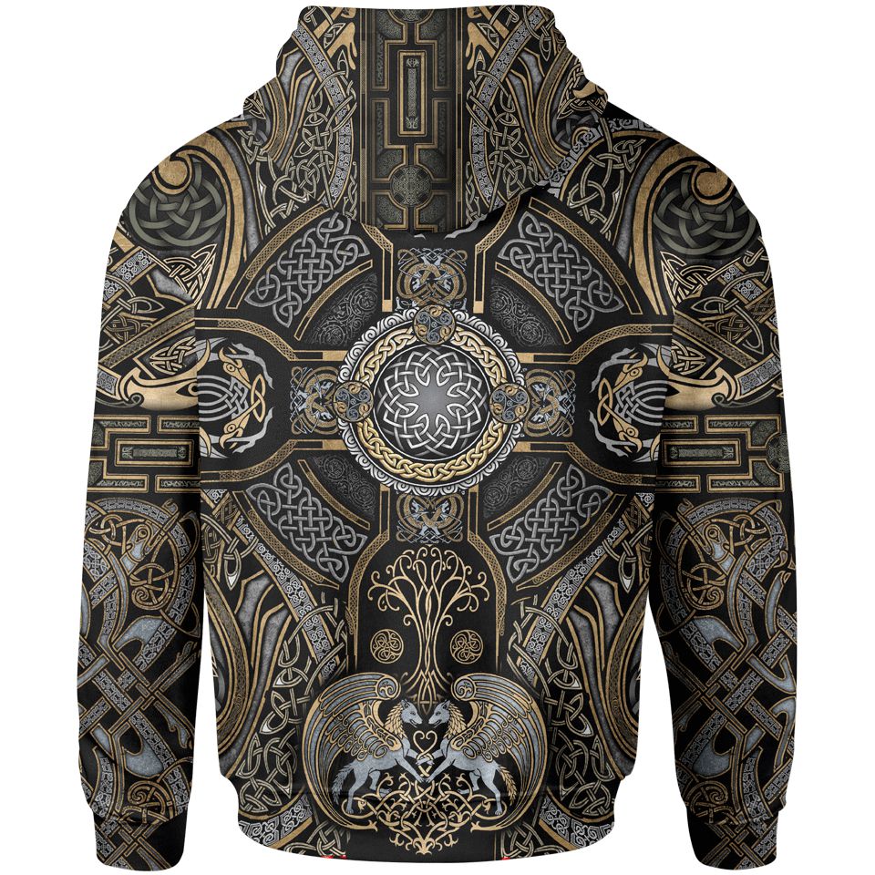 Celtic Suncatcher Zip Hoodie