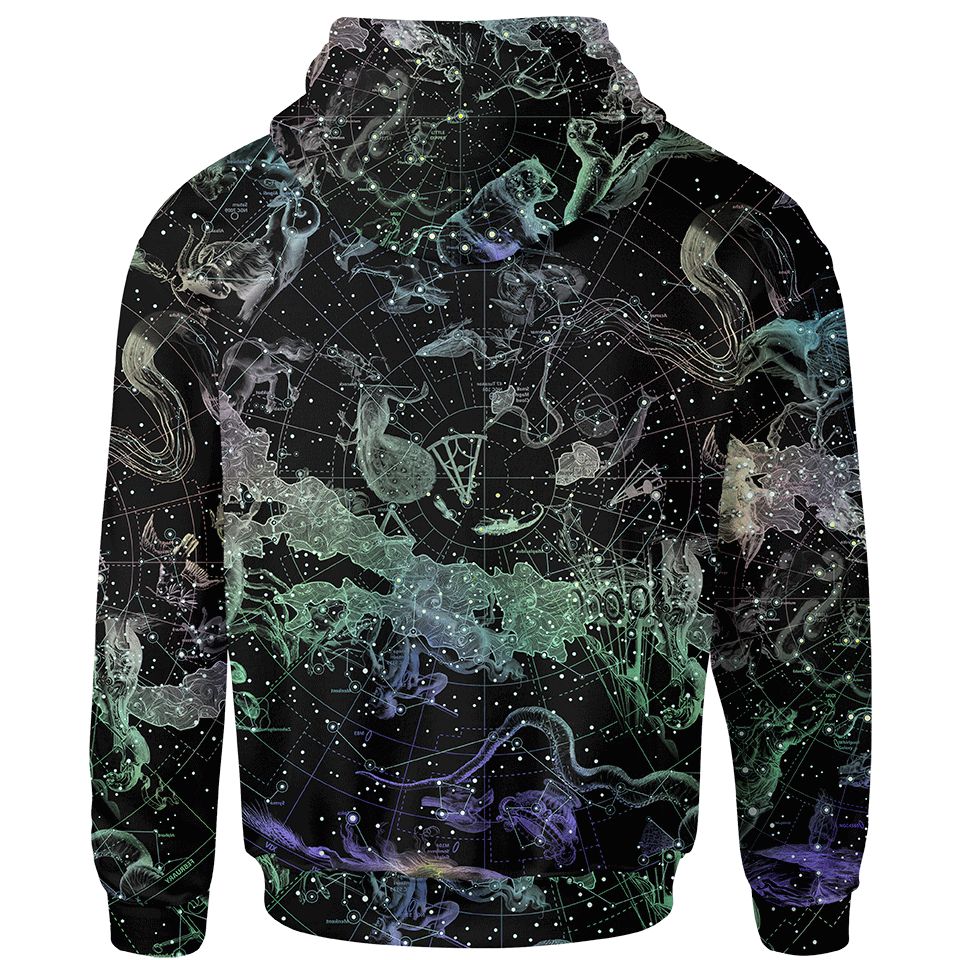Constellations Zip Hoodie