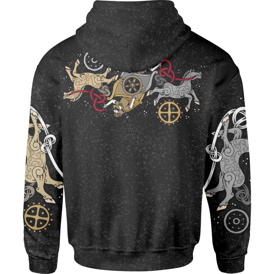Dagr & Nótt Zip Hoodie