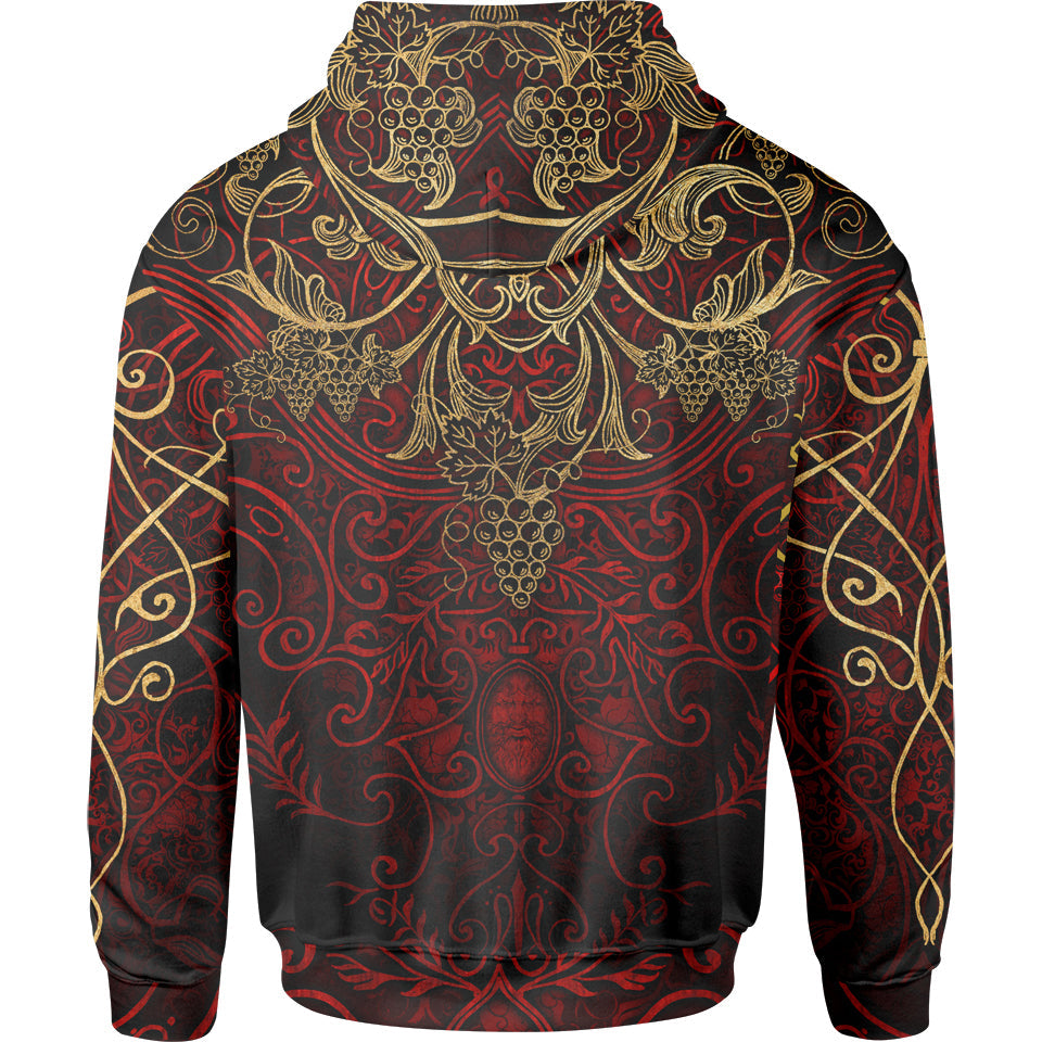 Dionysus Zip Hoodie - Gold Edition