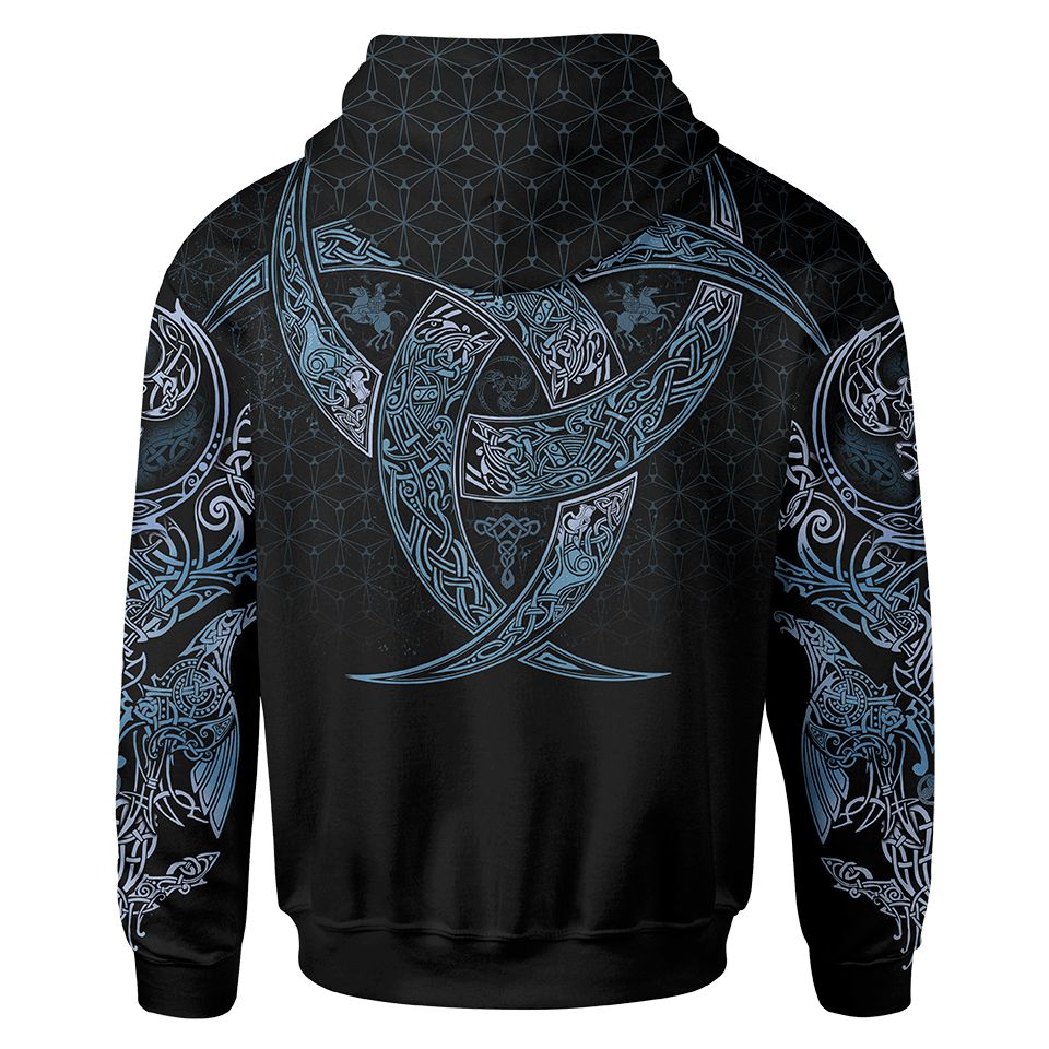Geri & Freki Zip Hoodie