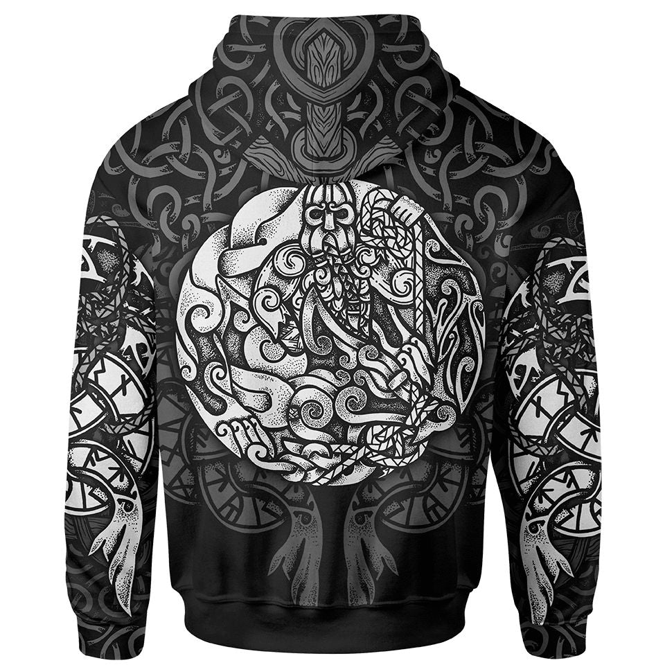 Hand of Tyr Zip Hoodie